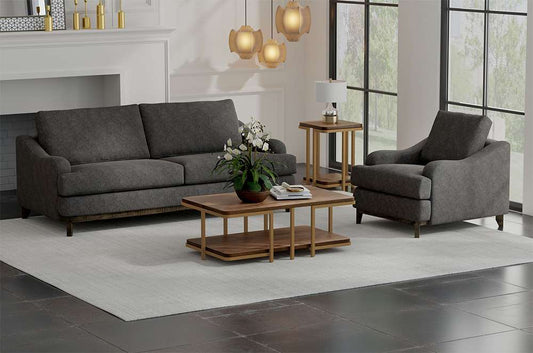 IFD - Alfa - Wooden Frame & Base, Loveseat - IUP635-LOV-121 veiw 2