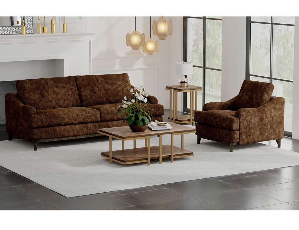 IFD - Alfa - Wooden Frame & Base, Loveseat - IUP635-LOV-212 veiw 2