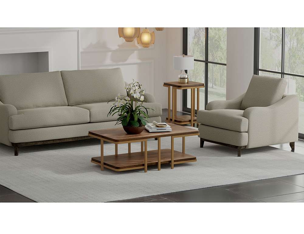 IFD - Alfa - Wooden Frame & Base, Sofa - IUP635-SOF-151 veiw 2