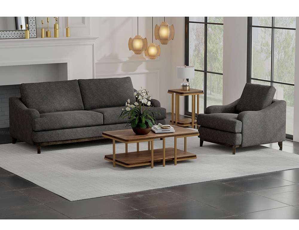 IFD - Alfa - Wooden Frame & Base, Sofa - IUP635-SOF-121 veiw 2