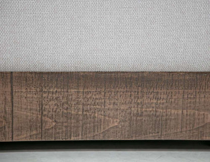 IFD - Georgia - Wooden Frame & Base, Upholstered Square Ottoman - IUP722-OTT-161 veiw 4