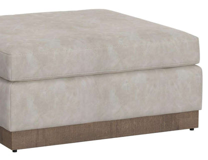 IFD - Georgia - Wooden Frame & Base, Upholstered Square Ottoman - IUP722-OTT-210 veiw 2