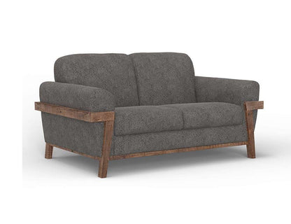 IFD - Loft Brown - Wooden Frame & Base, Loveseat - IUP644-LOV-121 veiw 1
