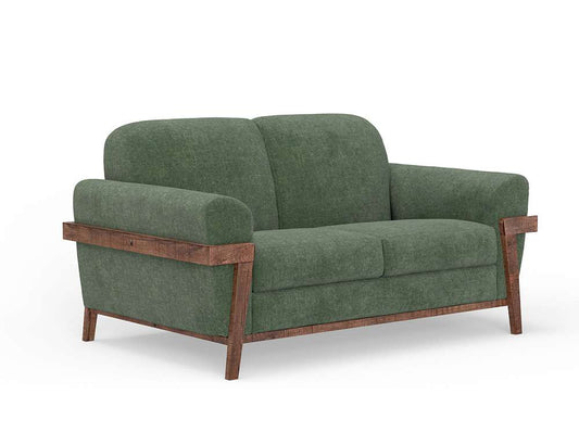 IFD - Loft Brown - Wooden Frame & Base, Loveseat - IUP644-LOV-111 veiw 1