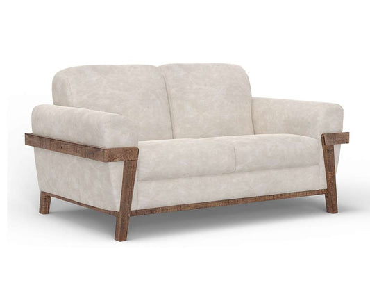 IFD - Loft Brown - Wooden Frame & Base, Loveseat - IUP644-LOV-210 veiw 1
