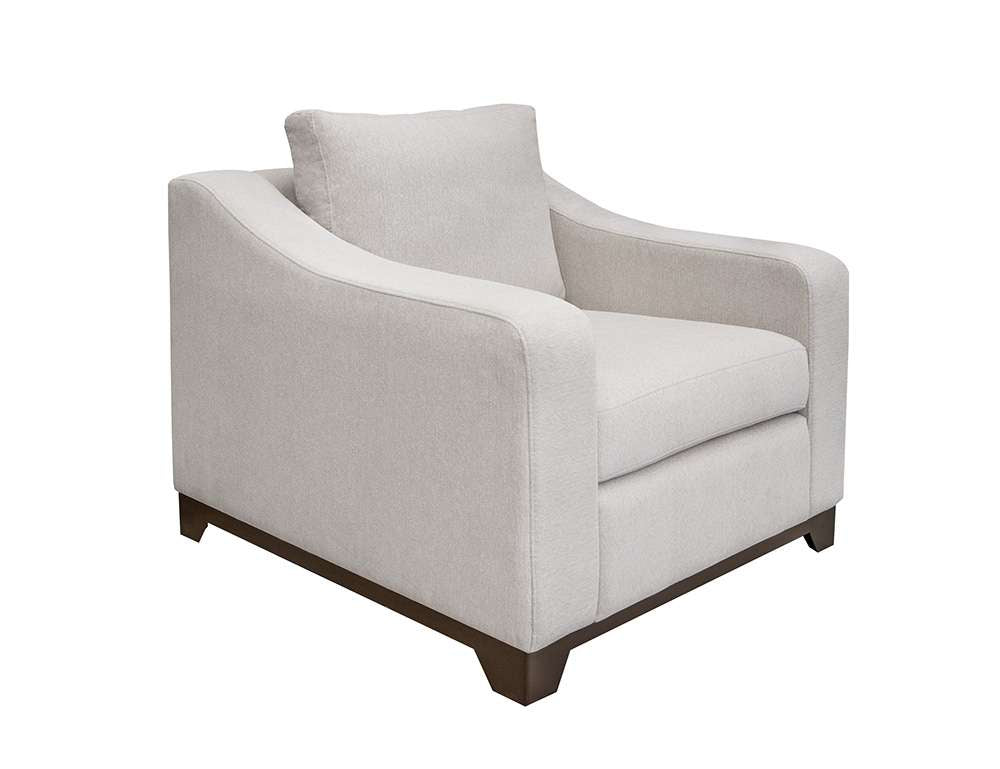 IFD - Natural Parota - Wooden Frame & Base, Armchair - IUP868-ACH-161 veiw 1