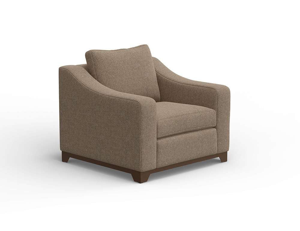 IFD - Natural Parota - Wooden Frame & Base, Armchair - IUP868-ACH-152 veiw 1
