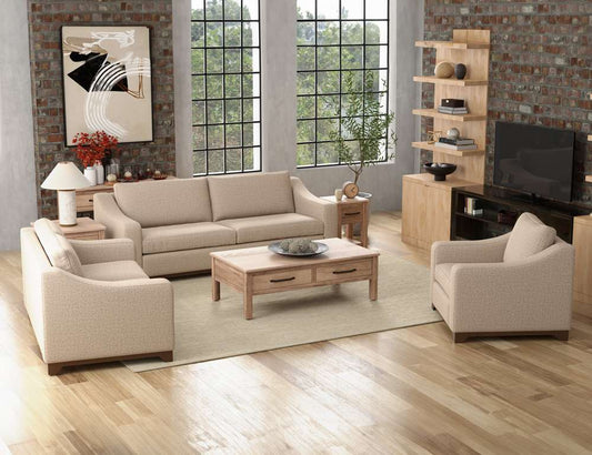 IFD - Natural Parota - Wooden Frame & Base, Loveseat - IUP868-LOV-175 veiw 2