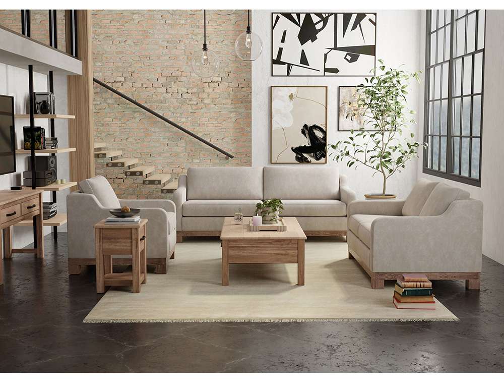 IFD - Samba - Wooden Frame & Base, Sofa - IUP298-SOF-210 veiw 2