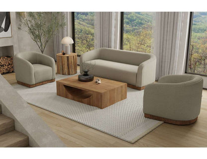 IFD - Suomi - Wooden Frame & Base, Loveseat - IUP551-LOV-151 veiw 2