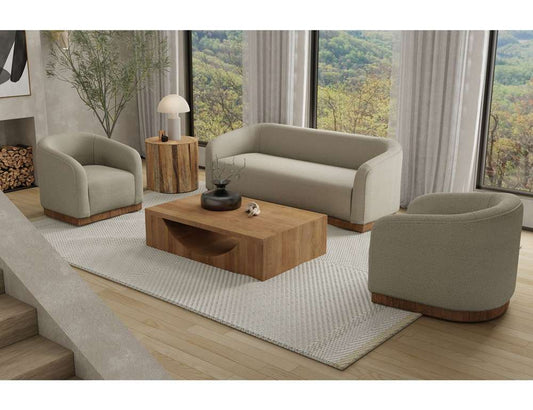 IFD - Suomi - Wooden Frame & Base, Loveseat - IUP551-LOV-151 veiw 2