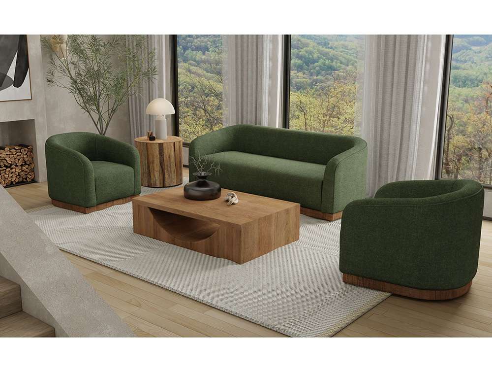 IFD - Suomi - Wooden Frame & Base, Sofa - IUP551-SOF-111 veiw 2