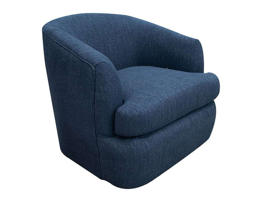 IFD - Tumbi - Wooden Frame & Metal Base, 360 Degree Swivel Accent Chair - IUP854-ACH-221 veiw 1