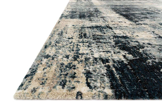 Loloi - Augustus Navy / Dove 9-6in x 13 Area Rug - AUGSAGS-01NVDV96D0 veiw 2
