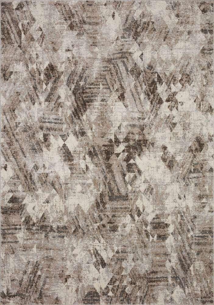 Loloi - Austen Natural / Mocha 18in x 18in Sample Rug - AUSTAUS-03NAMC160S veiw 1