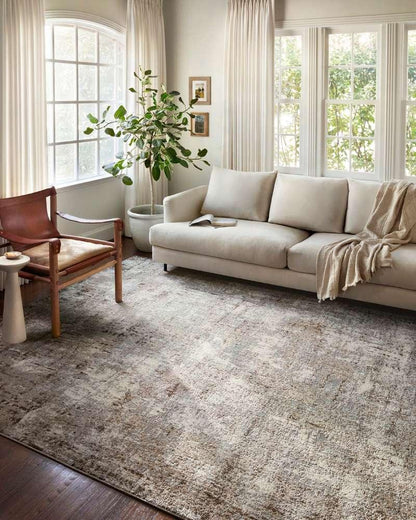 Loloi - Austen Natural / Mocha 2-0in x 3-0in Accent Rug - AUSTAUS-01NAMC2030 veiw 2