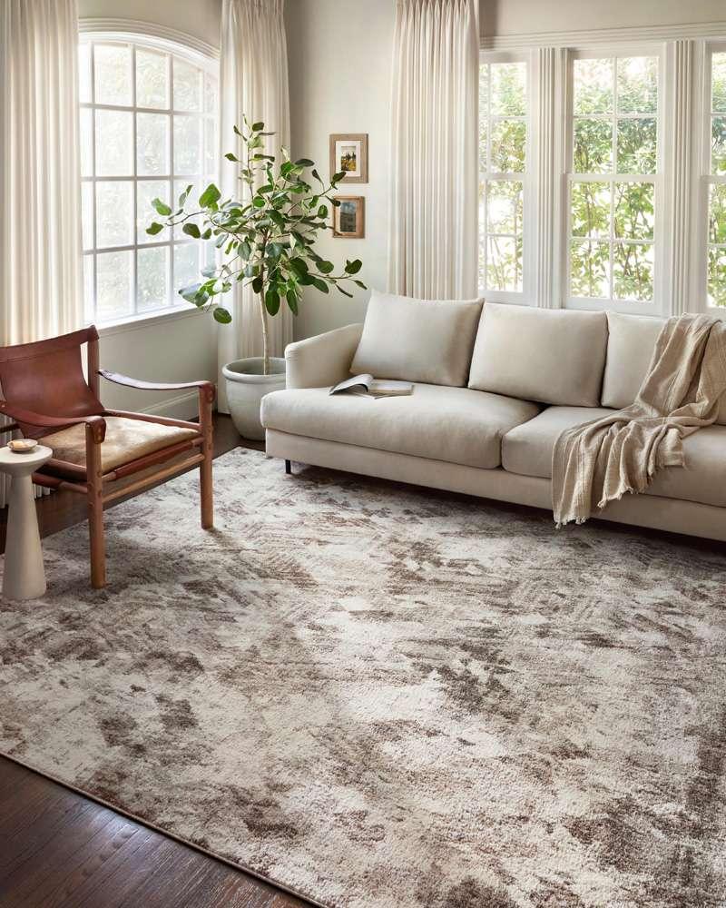 Loloi - Austen Natural / Mocha 2-0in x 3-0in Accent Rug - AUSTAUS-03NAMC2030 veiw 2