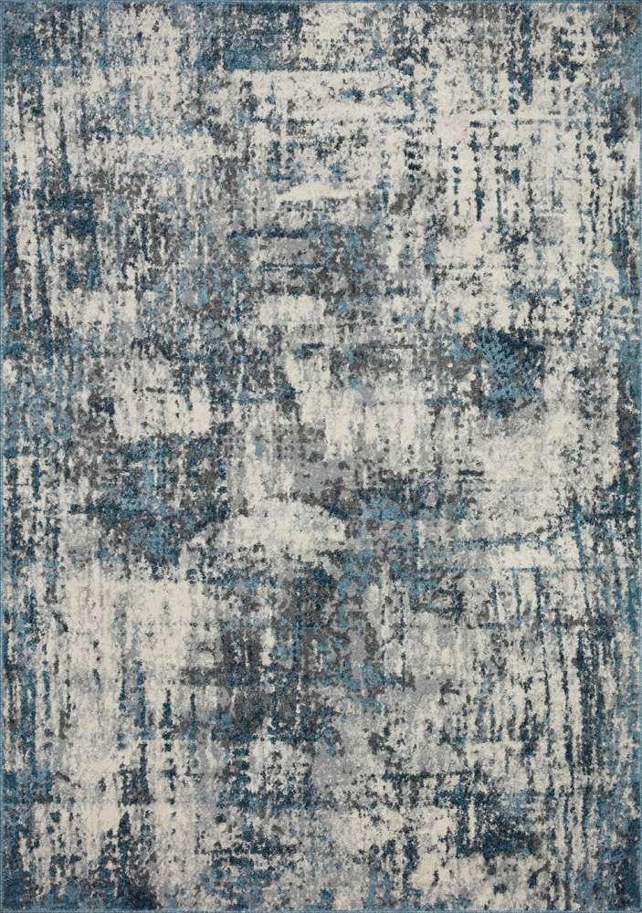 Loloi - Austen Natural / Ocean 3-11in x 5-7in Accent Rug - AUSTAUS-01NAOC3B57 veiw 1