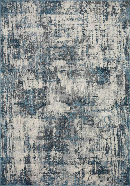 Loloi - Austen Natural / Ocean 3-11in x 5-7in Accent Rug - AUSTAUS-01NAOC3B57 veiw 1