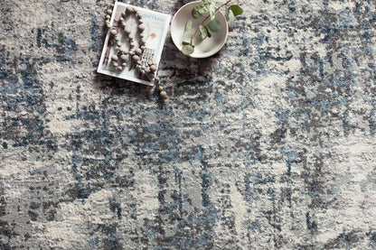 Loloi - Austen Natural / Ocean 3-11in x 5-7in Accent Rug - AUSTAUS-01NAOC3B57 veiw 3