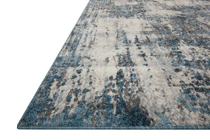 Loloi - Austen Natural / Ocean 3-11in x 5-7in Accent Rug - AUSTAUS-01NAOC3B57 veiw 4