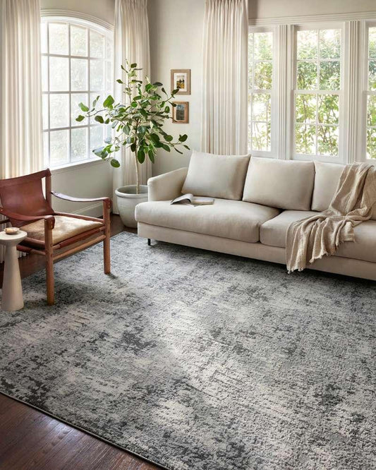Loloi - Austen Pebble / Charcoal 3-11in x 5-7in Accent Rug - AUSTAUS-01PPCC3B57 veiw 2