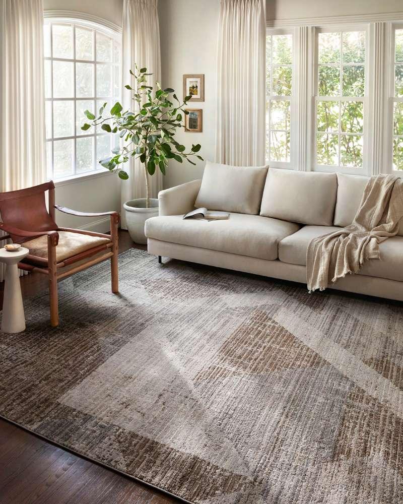 Loloi - Austen Stone / Bark 5-3in x 7-7in Area Rug - AUSTAUS-04SNBS5377 veiw 2