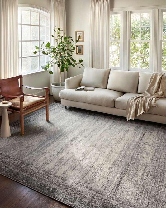 Loloi - Austen Pebble / Charcoal 7-10in x 10-6in Area Rug - AUSTAUS-02PPCC7AA6 veiw 2