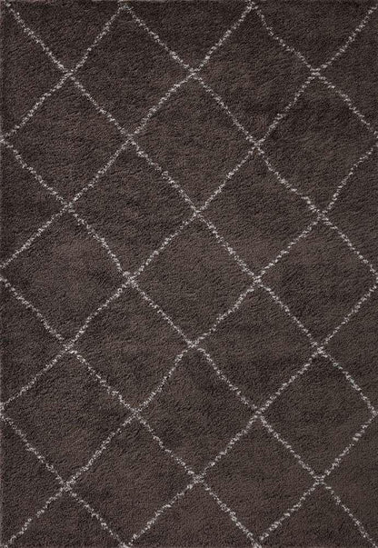 Loloi - Bliss Shag Bark / Grey 18in x 18in Sample Rug - BLISBLS-04BSGY160S veiw 1