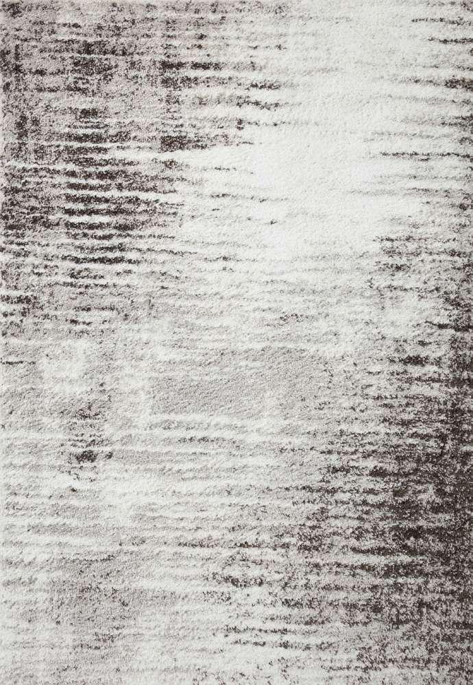 Loloi - Bliss Shag Grey / Cream 18in x 18in Sample Rug - BLISBLS-07GYCR160S veiw 1