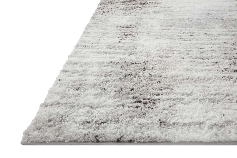 Loloi - Bliss Shag Grey / Cream 18in x 18in Sample Rug - BLISBLS-07GYCR160S veiw 3
