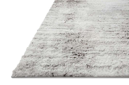 Loloi - Bliss Shag Grey / Cream 18in x 18in Sample Rug - BLISBLS-07GYCR160S veiw 3