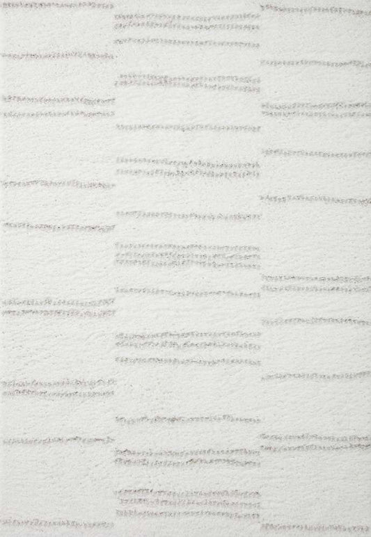 Loloi - Bliss Shag White / Grey 2-7in x 12-0in Runner Rug - BLISBLS-02WHGY27C0 veiw 1
