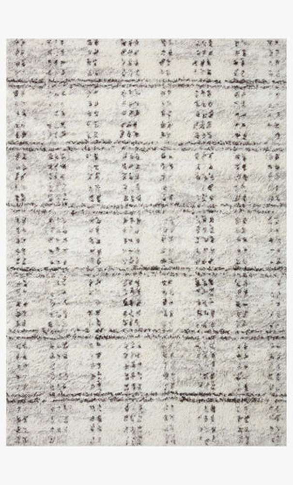 Loloi - Bliss Shag Cream / Grey 2-7in x 7-6in Runner Rug - BLISBLS-03CRGY2776 veiw 1