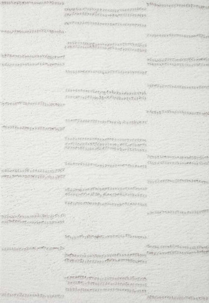 Loloi - Bliss Shag White / Grey 9-3in x 13 Area Rug - BLISBLS-02WHGY93D0 veiw 1
