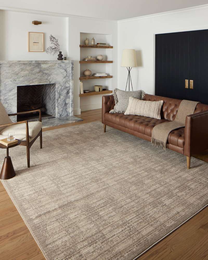 Loloi - Darby Pebble / Sand 18in x 18inSample Rug - DARBDAR-07PPSA160S veiw 2