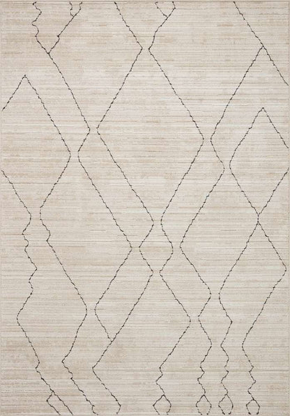 Loloi - Darby Sand / Charcoal 7-10in x 10 Area Rug - DARBDAR-03SACC7AA0 veiw 1