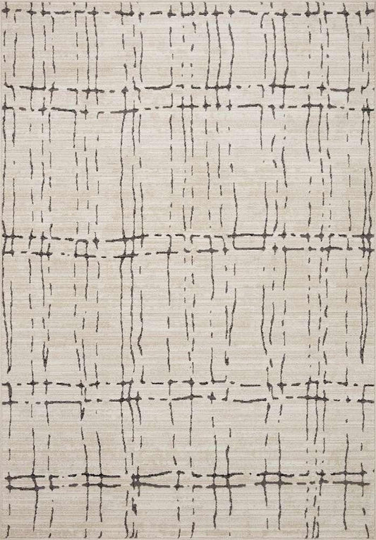Loloi - Darby Sand / Dk. Grey 7-10in x 10 Area Rug - DARBDAR-06SADG7AA0 veiw 1