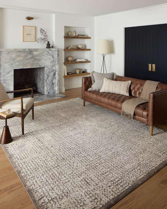 Loloi - Darby Ivory / Stone 9-2in x 13 Area Rug - DARBDAR-04IVSN92D0 veiw 2