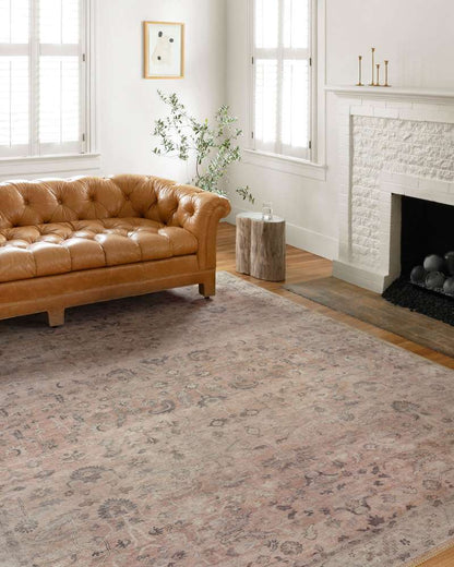 Loloi - Hathaway Blush / Multi 18in x 18in Sample Rug - HATHHTH-06BHML160S veiw 2