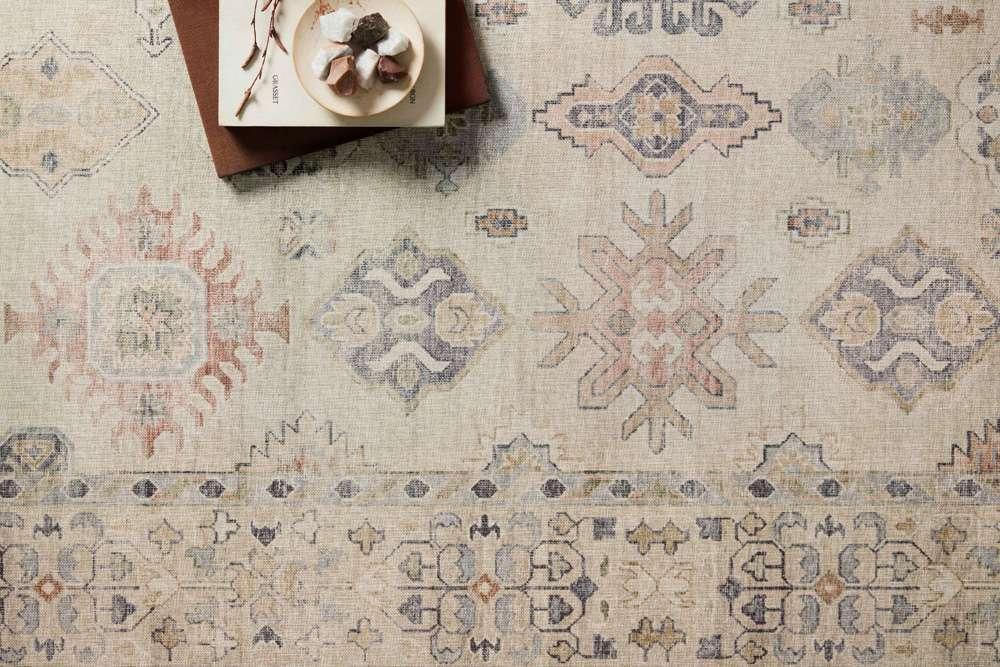 Loloi - Hathaway Beige / Multi 2-0in x 5-0in Accent Rug - HATHHTH-04BEML2050 veiw 3