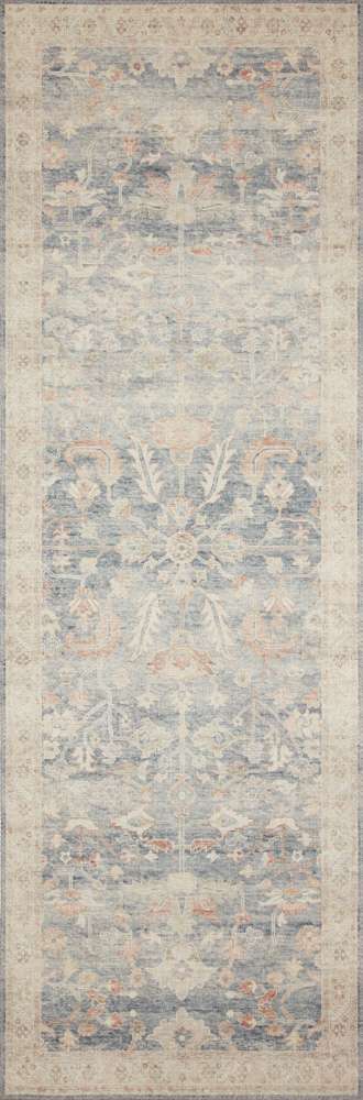 Loloi - Hathaway Denim / Multi 2-6in x 7-6in Runner Rug - HATHHTH-02DEML2676 veiw 1