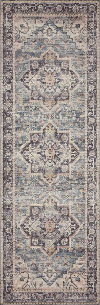 Loloi - Hathaway Navy / Multi 2-6in x 7-6in Runner Rug - HATHHTH-01NVML2676 veiw 1
