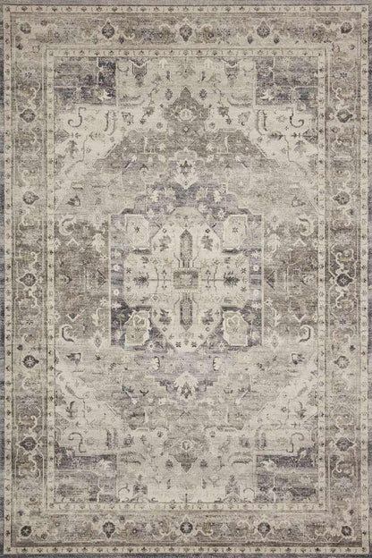 Loloi - Hathaway Steel / Ivory 3-6in x 5-6in Accent Rug - HATHHTH-05STIV3656 veiw 1