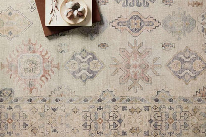 Loloi - Hathaway Beige / Multi 5-0in x 7-6in Area Rug - HATHHTH-04BEML5076 veiw 3