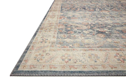 Loloi - Hathaway Denim / Multi 5-0in x 7-6in Area Rug - HATHHTH-02DEML5076 veiw 4