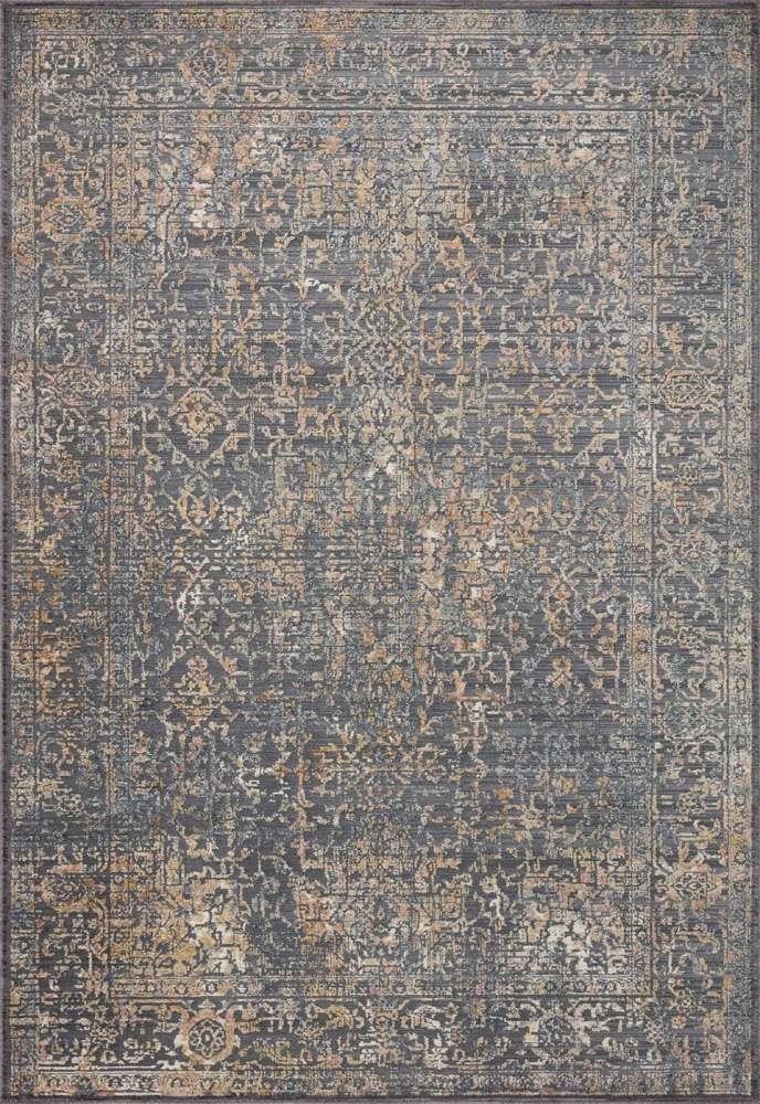 Loloi - Indra Graphite / Sunset 2-6in x 4-0in Accent Rug - INDRINA-05GTSS2640 veiw 1