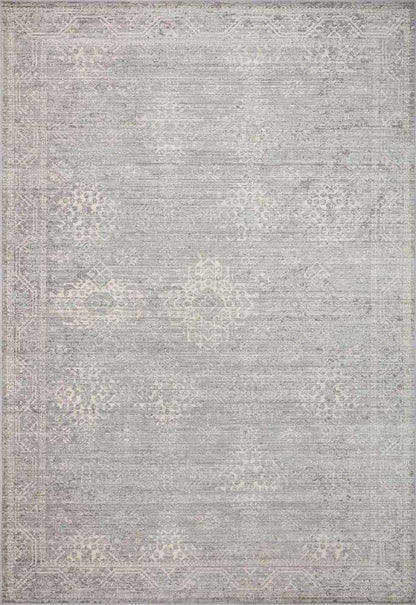 Loloi - Indra Silver / Ivory 2-6in x 4-0in Accent Rug - INDRINA-02SIIV2640 veiw 1