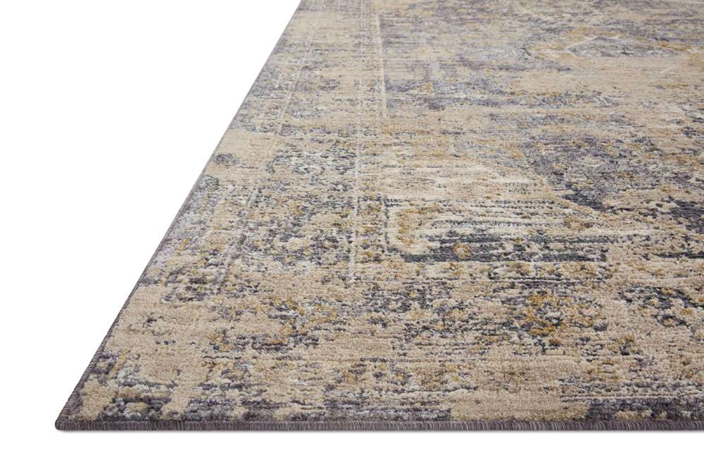 Loloi - Indra Charcoal / Natural 5 x 7-10in Area Rug - INDRINA-03CCNA507A veiw 2