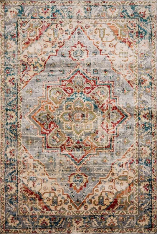 Loloi - Isadora Oatmeal / Multi 2-0in x 3-0in Accent Rug - ISADISA-02OTML2030 veiw 1